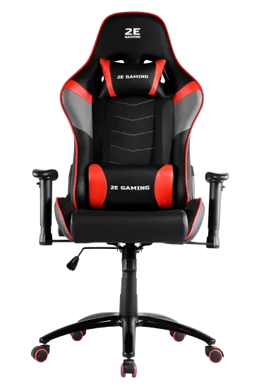 2E Gaming Chair BUSHIDO Black/Red-image-2