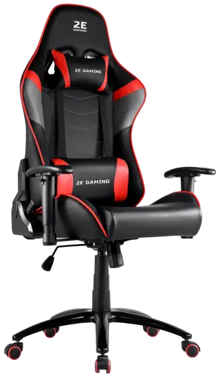 2E Gaming Chair BUSHIDO Black/Red-image-1