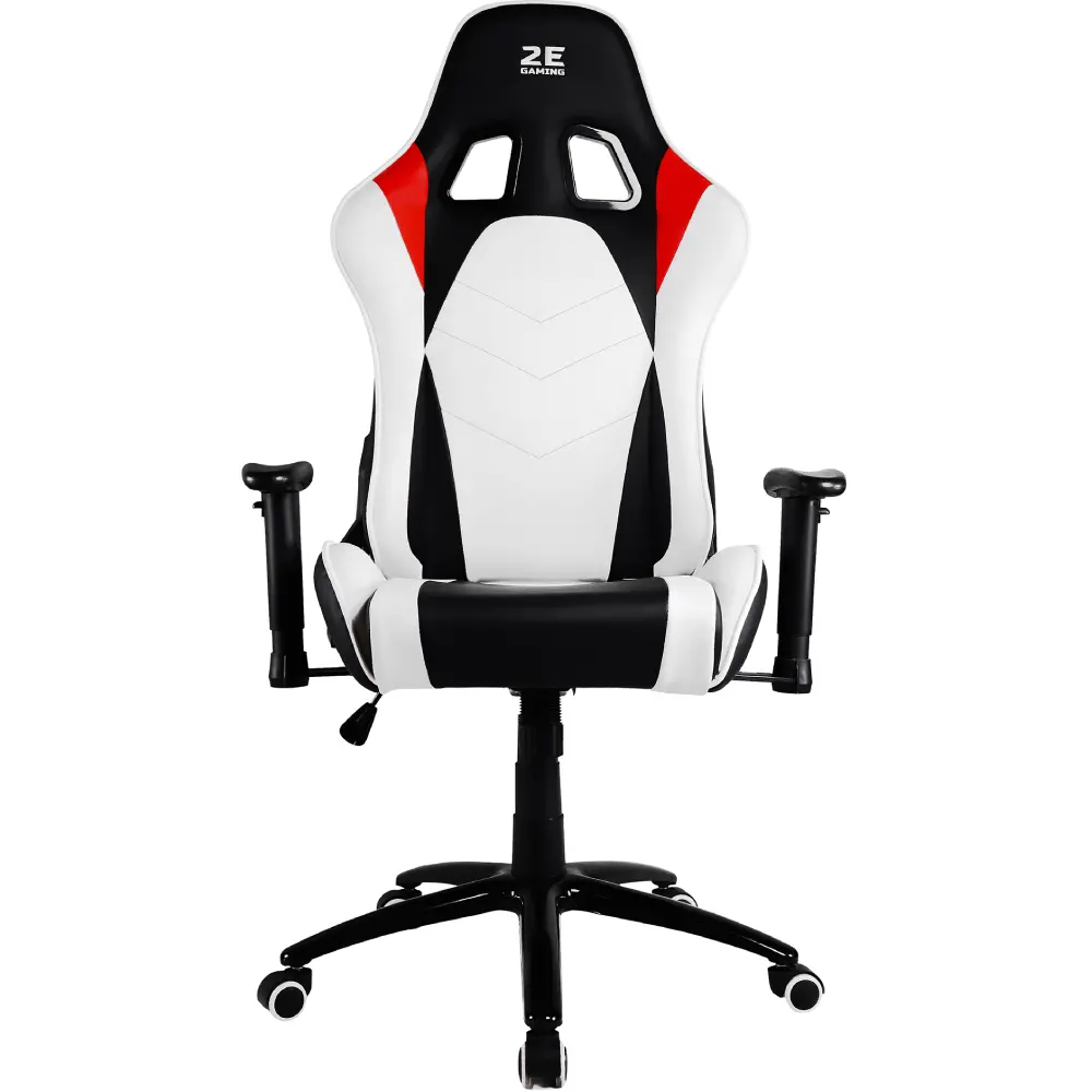 2E Gaming Chair BUSHIDO White/Black-image-4