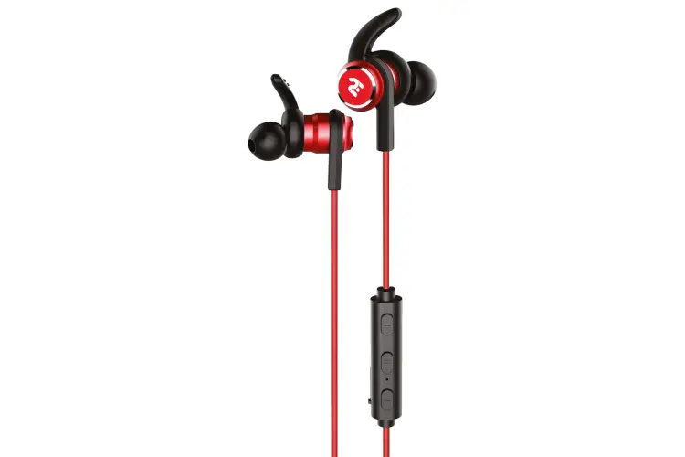 2E S9 WiSport In Ear Waterproof Wireless Mic Red  (2E-IES9WRD)-image-1