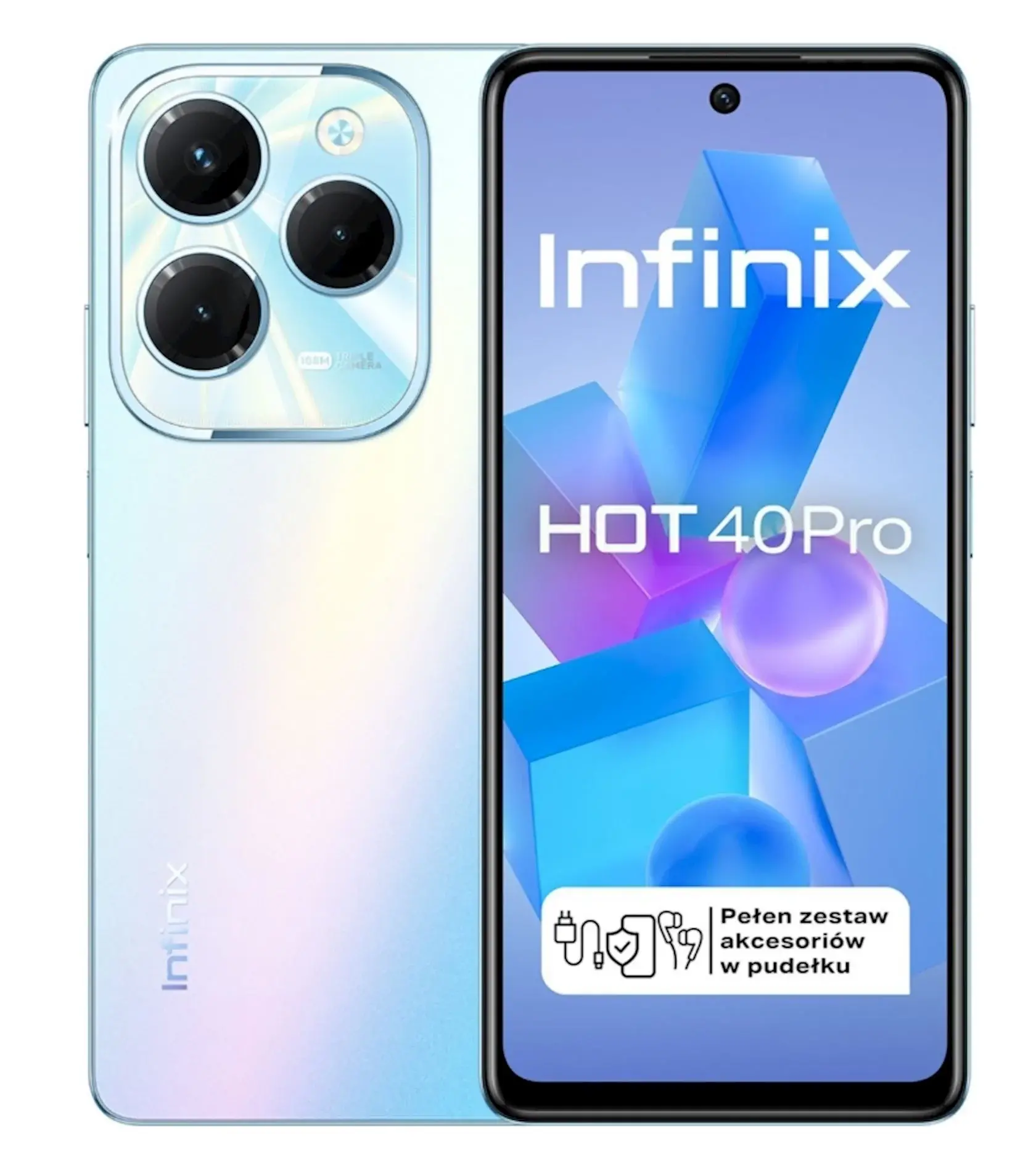 Infinix Hot 40 Pro 12/256GB NFC Blue-image-1