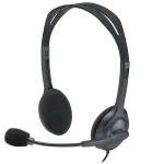 Logitech Stereo Headset H111 (981-000593)-thumb-1