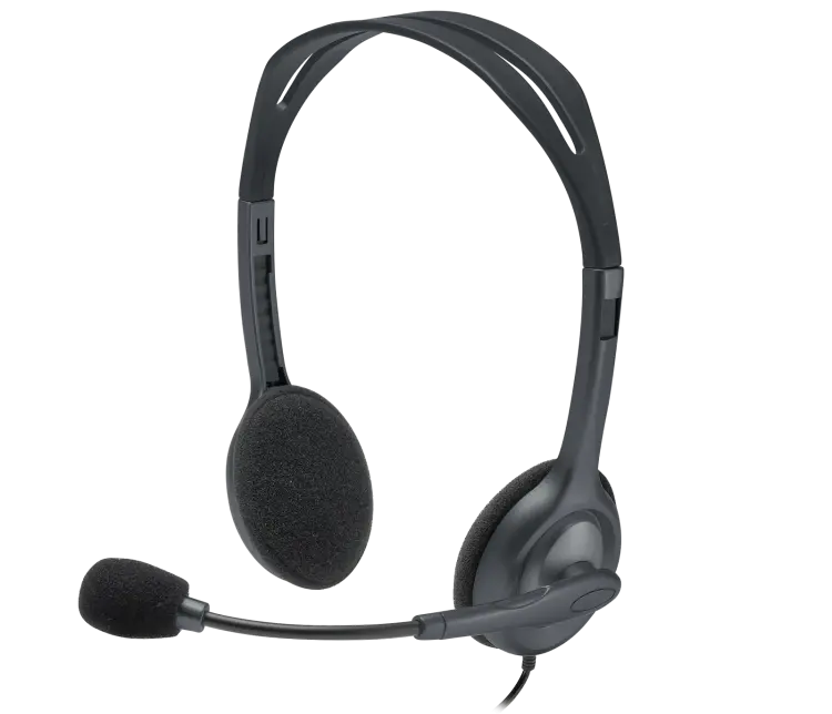 Logitech Stereo Headset H111 (981-000593)-image-1