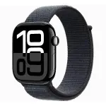 Apple Watch Series 10 GPS 46mm Jet Black Aluminium Case with Ink Sport Loop-thumb-1