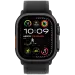 Apple Watch Ultra 2 2024 GPS + Cellular 49mm Black Titanium Case with Black Trail Loop - M/L