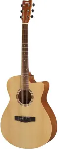 Akustik gitara YAMAHA FS400C NATURAL SATIN