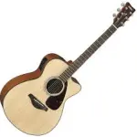 Akustik gitara YAMAHA FS400C NATURAL SATIN-thumb-3