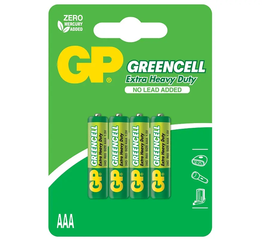 GP Greencell 1.5V (R03) 24G-U4-image-1