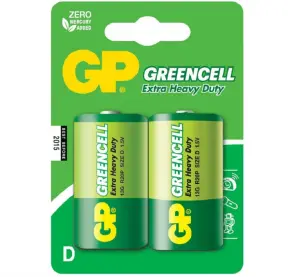 GP Greencell 1.5V (R20) 13G-U2