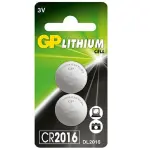 GP Lithium Button Cell 3.0V CR2016-7U2-thumb-1