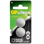 GP Lithium Button Cell 3.0V CR2025-PU2-thumb-1