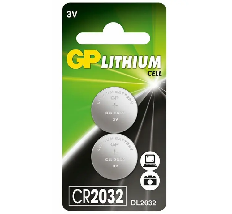 GP Lithium Button Cell 3.0V CR2032-7U2-image-1