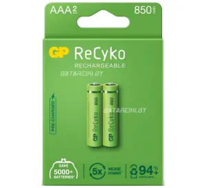 GP Rech. NiMH 1.2V 850mAh (R03) 85AAAHCE-EB2