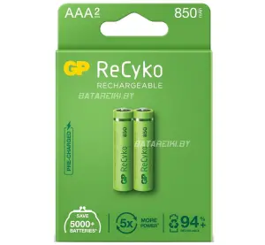 GP Rech. NiMH 1.2V 850mAh (R03) 85AAAHCE-EB2