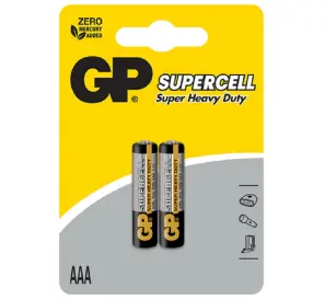 GP Supercell 1,5V (R03) 24PL-U2