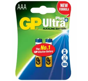 GP Ultra+ Alkaline (LR03) 24AUP-U2