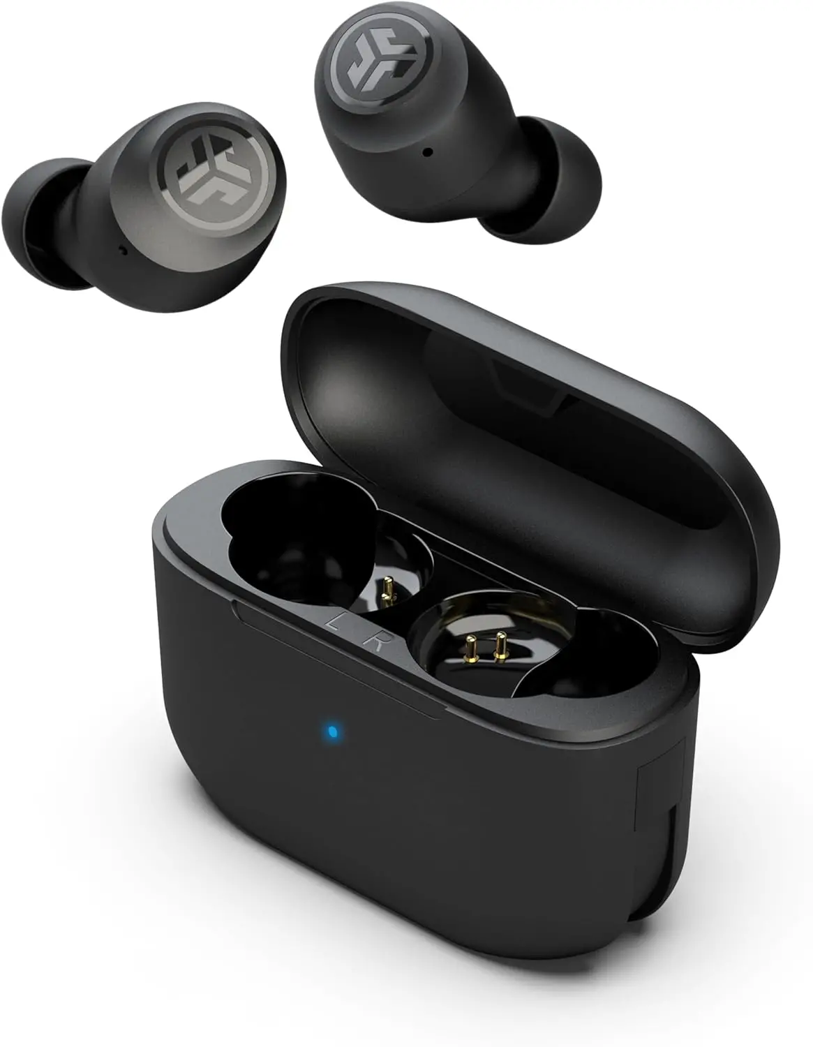 JLab Go Air Pop True Wireless Earbuds Black-image-1