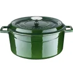 LAVA OVAL CASSEROLE 29 sm GREEN-thumb-1