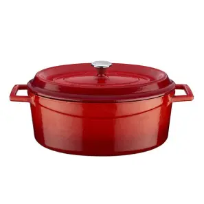 LAVA OVAL CASSEROLE 29 sm RED