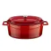 LAVA OVAL CASSEROLE 29 sm RED