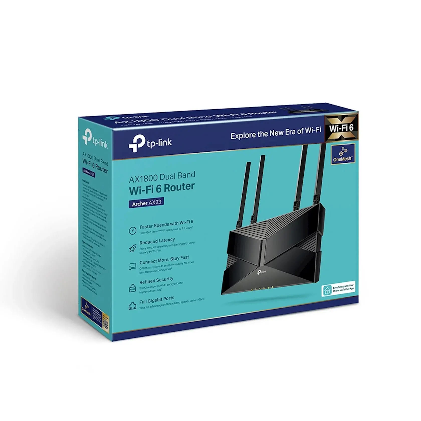 TP-Link Archer AX23 (AX1800 Dual Band Wi-Fi 6 Router)-image-2