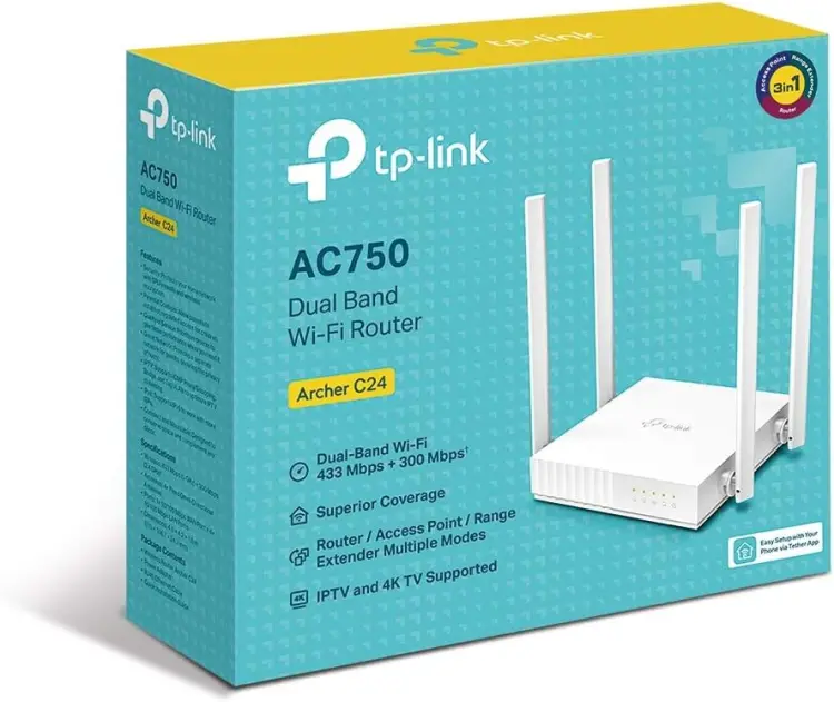 TP-Link Archer C24 (AC750 Dual Band Wi-Fi Router)-image-4