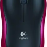 Logitech Wireless Mouse M185 Red (910-002240)-thumb-3