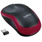 Logitech Wireless Mouse M185 Red (910-002240)-thumb-1