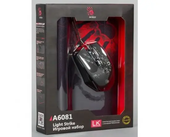 A4Tech Bloody A6081 (Gaming mouse+Pad)-image-3