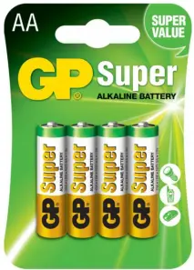 GP Super Alkaline 1.5V (LR6) 15A21-SB4