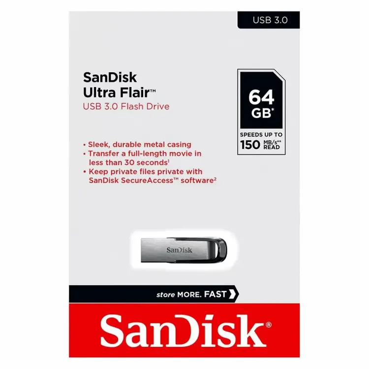 Sandisk Ultra Flair 64GB (SDCZ73-064G-G46)-image-3