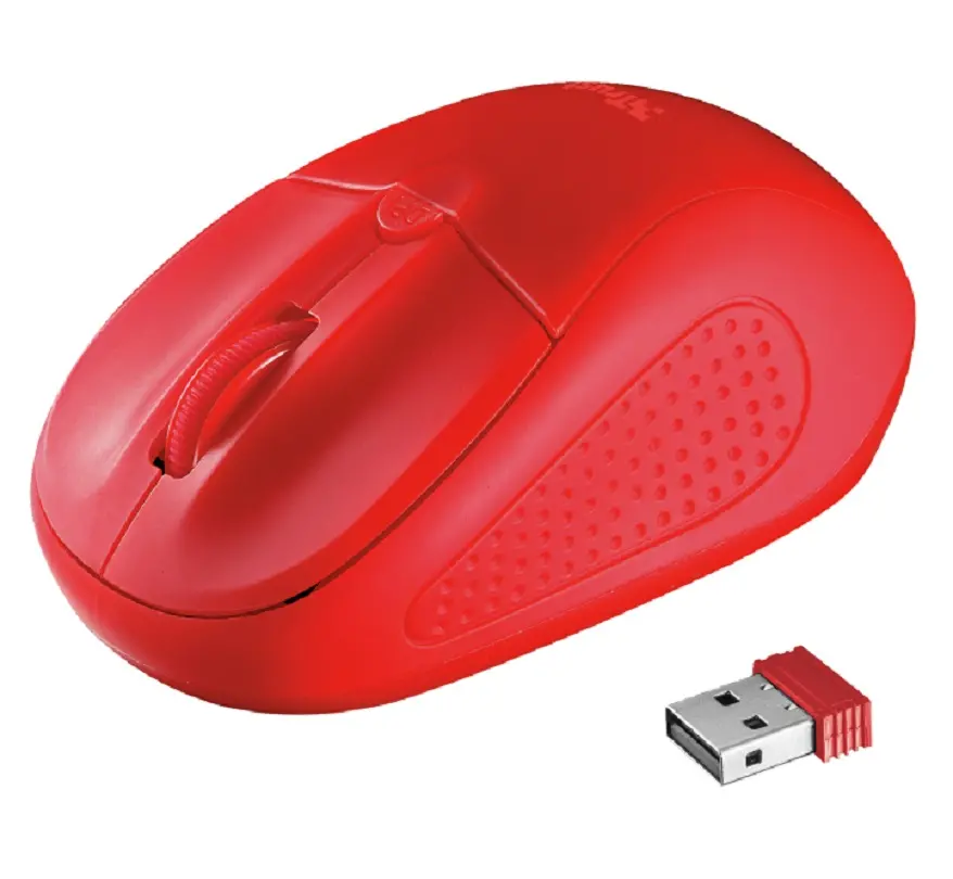 Trust Primo Wireless Mouse Red (20787)-image-1