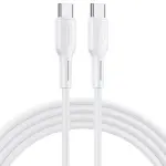 Usams US-SJ459 U43 Type-C to Type-C Cable 1.2m White (SJ459USB02)-thumb-1