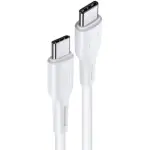 Usams US-SJ459 U43 Type-C to Type-C Cable 1.2m White (SJ459USB02)-thumb-2