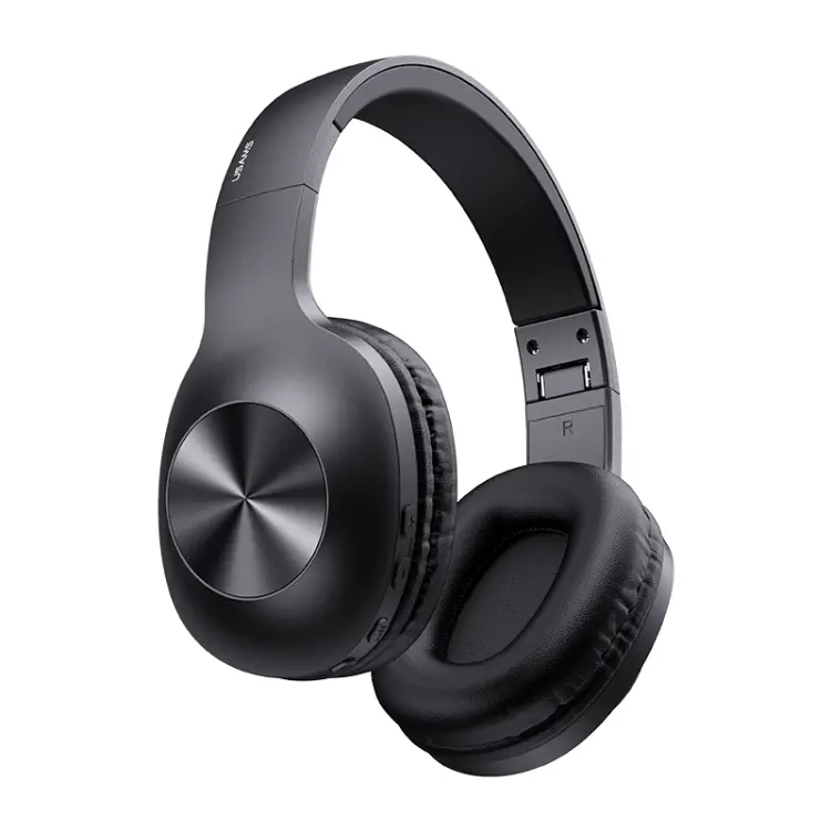 Usams YX05 Wireless Headphones Black (TDLYEJ02)-image-1