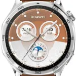 Smart saat Huawei Watch GT 5 46mm Vili-B19L (55020DGK) Brown Composite Leather Strap-thumb-1