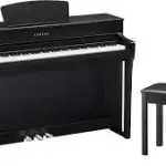 YAMAHA CLP-735B Y WITH BENCH-thumb-1