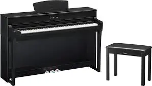 YAMAHA CLP-735B Y WITH BENCH-image-1