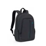 Notbuk üçün çanta RIVACASE 7560 black Laptop Canvas Backpack-thumb-1