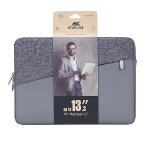 RIVACASE 7903 grey MacBook Pro and Ultrabook sleeve 13.3"