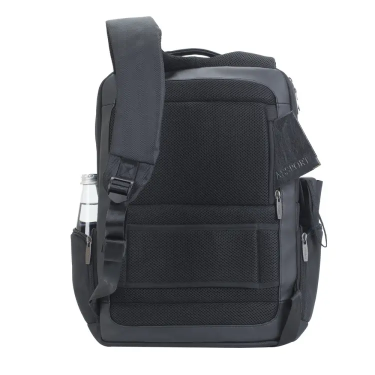 Notbuk üçün çanta RIVACASE 8165 black Laptop business backpack 15.6"-image-4