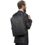 Notbuk üçün çanta RIVACASE 8165 black Laptop business backpack 15.6"-thumb-3