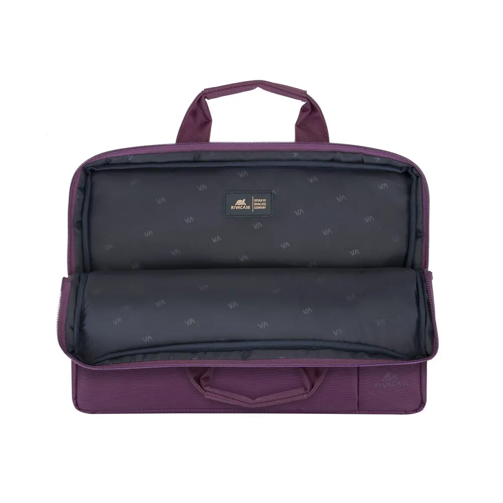 Notbuk üçün çanta RIVACASE 8221 purple Laptop bag 13,3"-image-4