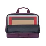 Notbuk üçün çanta RIVACASE 8221 purple Laptop bag 13,3"-thumb-2