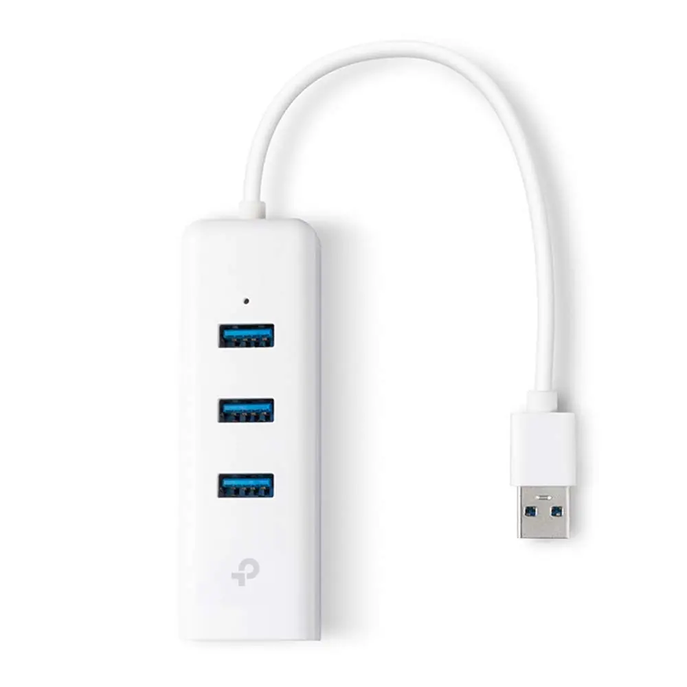 Şəbəkə Adapterlar TP-Link-UE330 (USB 3.0 3-Port Hub & Gigabit Ethernet Adapter 2 in 1 USB Adapter)-image-1