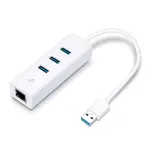 Şəbəkə Adapterlar TP-Link-UE330 (USB 3.0 3-Port Hub & Gigabit Ethernet Adapter 2 in 1 USB Adapter)-thumb-2