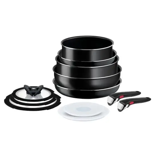 Qab-qacaq dəsti TEFAL Ingenio Simple Cook Tit 1X Büyük Set 12 Parça-image-1