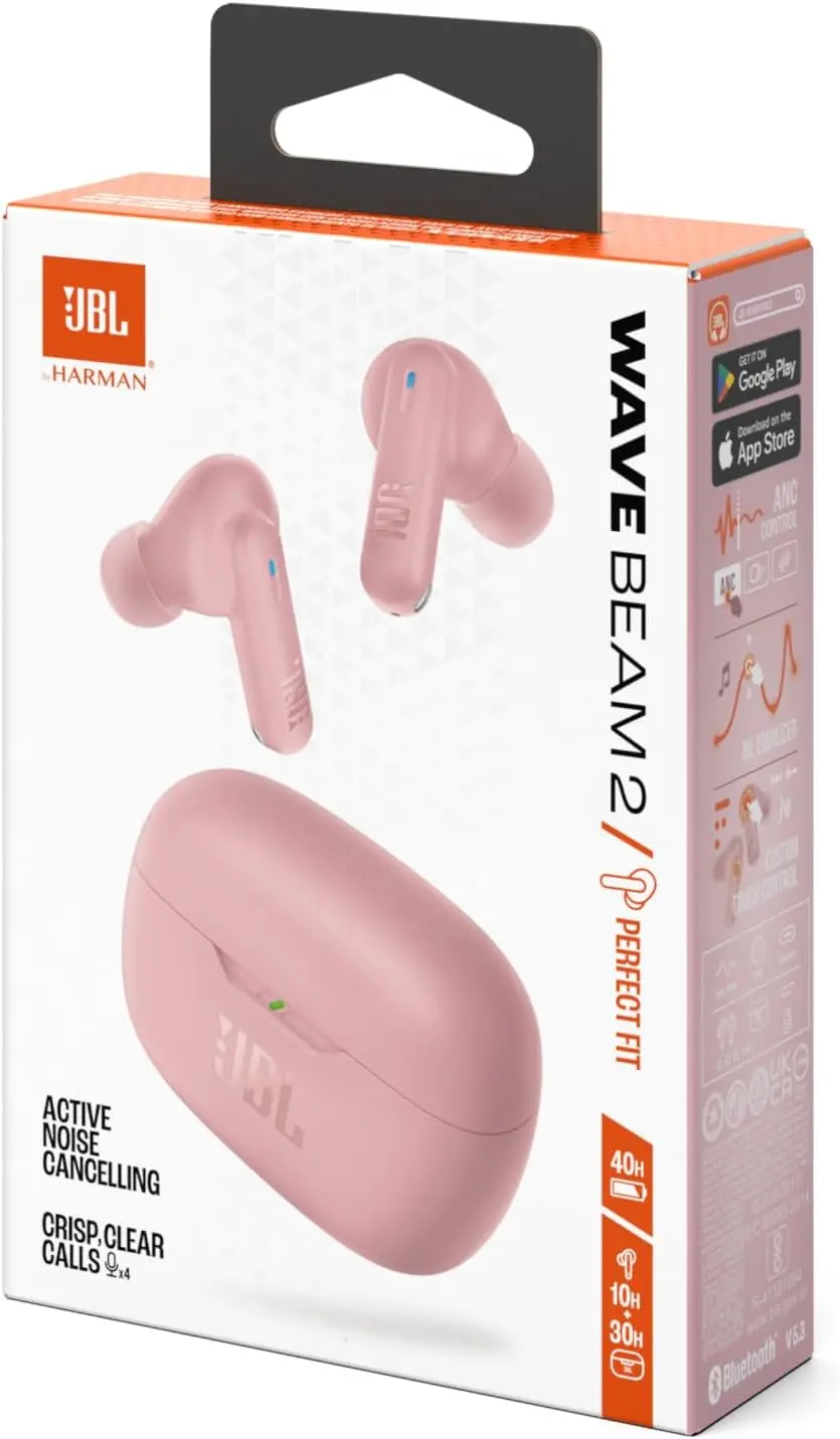 Qulaqlıqlar JBL Wave Beam 2 Pink-image-5