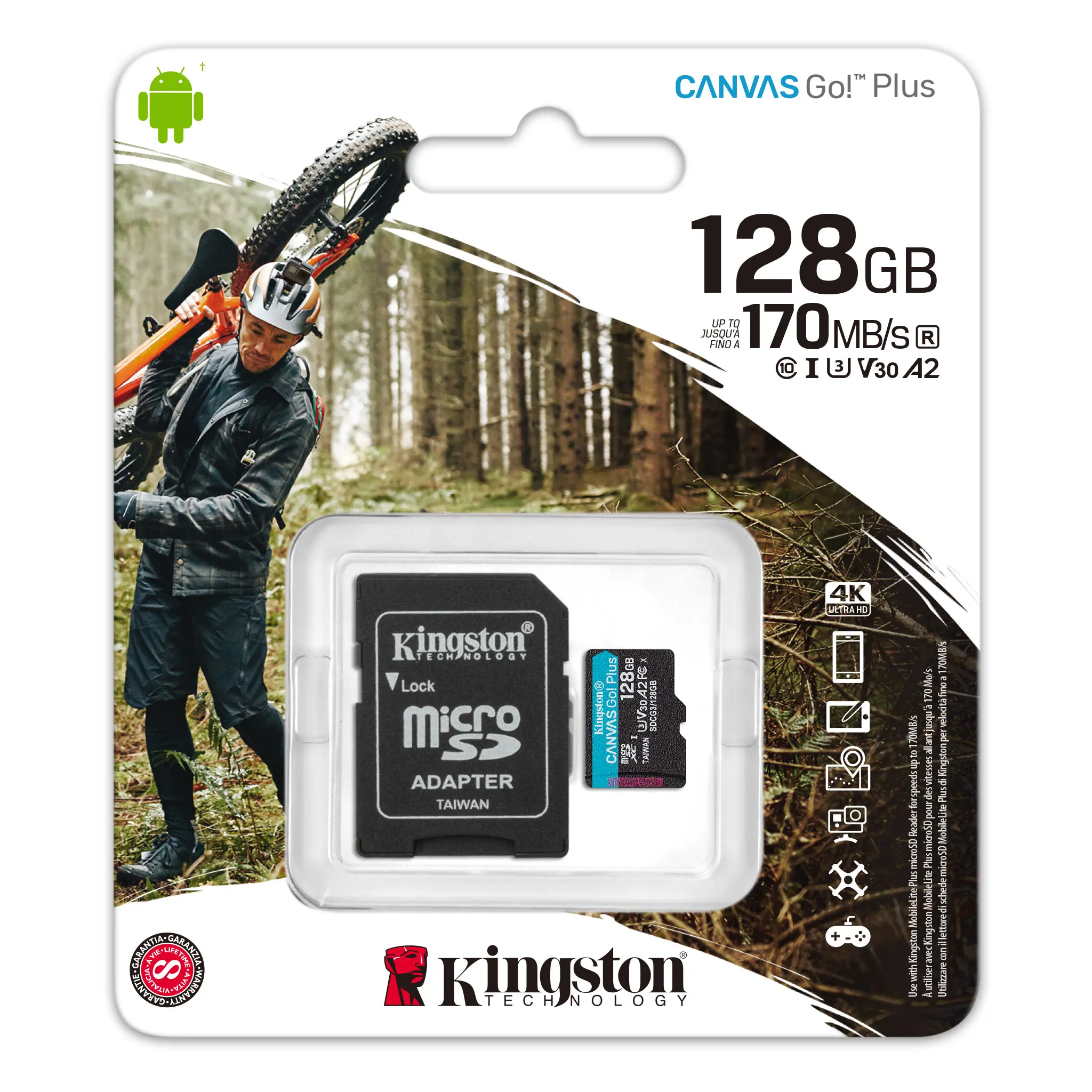 Kingston Canvas Go Plus microSD 128GB-image-2